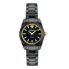 Versace DV One Mini 28 mm Damenuhr - Eleganz in Schwarz - VE9F00124