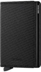 Secrid Slimwallet Carbon Black mit Gravur- SCa-Black