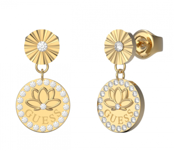 Guess Lotus Ohrringe - JUBE01344JWYGT-U
