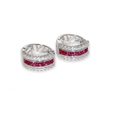 Creolen, Silber 925 rhodiniert