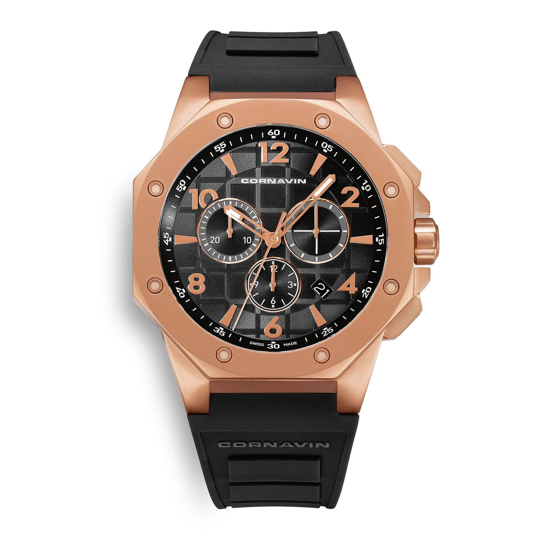 Cornavin Downtown Sport Chronograph Herrenuhr - CO 2012-2022R