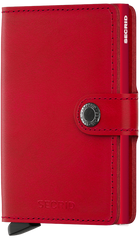 Secrid Miniwallet Original Red mit Gravur - M-Red-Red