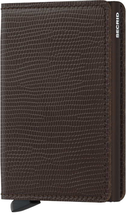SLIMWALLET RANGO BROWN-BROWN MIT-OHNE GRAVUR