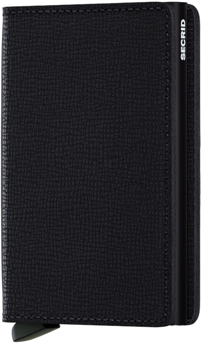Secrid Slimwallet Crisple Black mit Gravur - SC-Black
