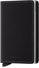 Secrid Slimwallet Original Black mit Gravur - SO-BLACK