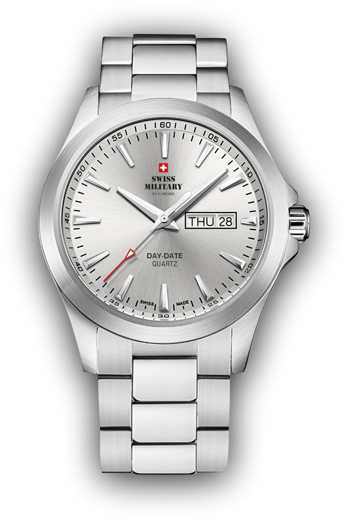 Swiss Military Herrenuhr 42mm 5ATM - SMP36040.23