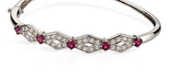 Armreif Silber 925 rhodiniert