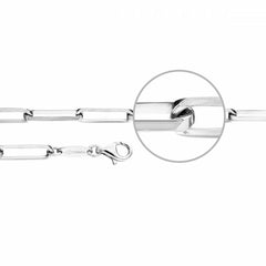 Der Kettenmacher AnkerArmband Silber 925 rhodiniert - A10-19S