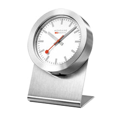 MAGNET-UHR 50mm, Silberne Wanduhr - A660.30318.82SBV