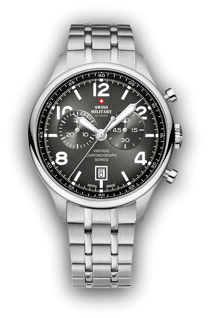 Swiss Military Vintage Chronograph Herrenuhr - SM30192.01