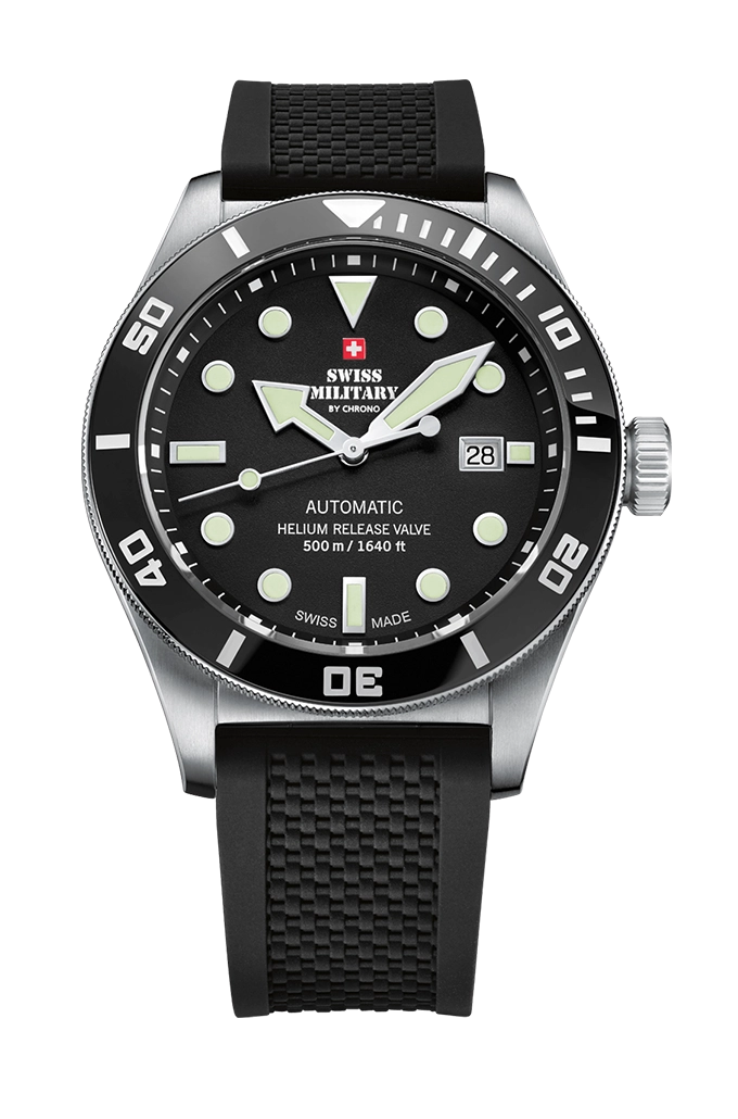 Swiss Military Mechanische Herrenuhr - SMA34075.06