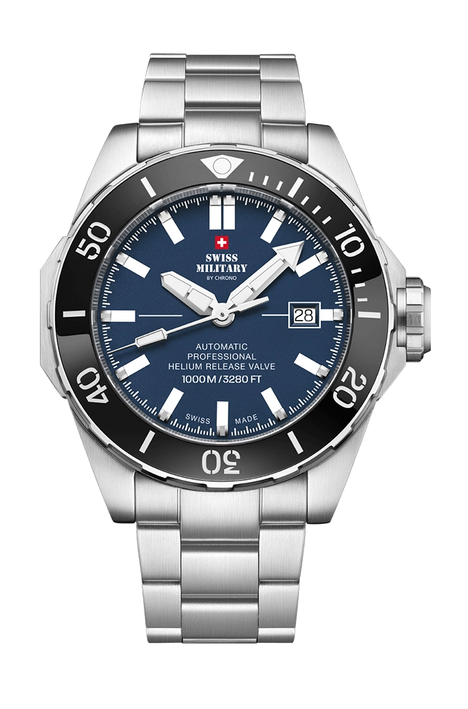 Swiss Military Mechanische Taucheruhr für Männer - SMA34092.02