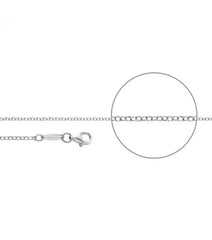 Der Kettenmacher Erbskette Diamantiert - Silber Kette - E1