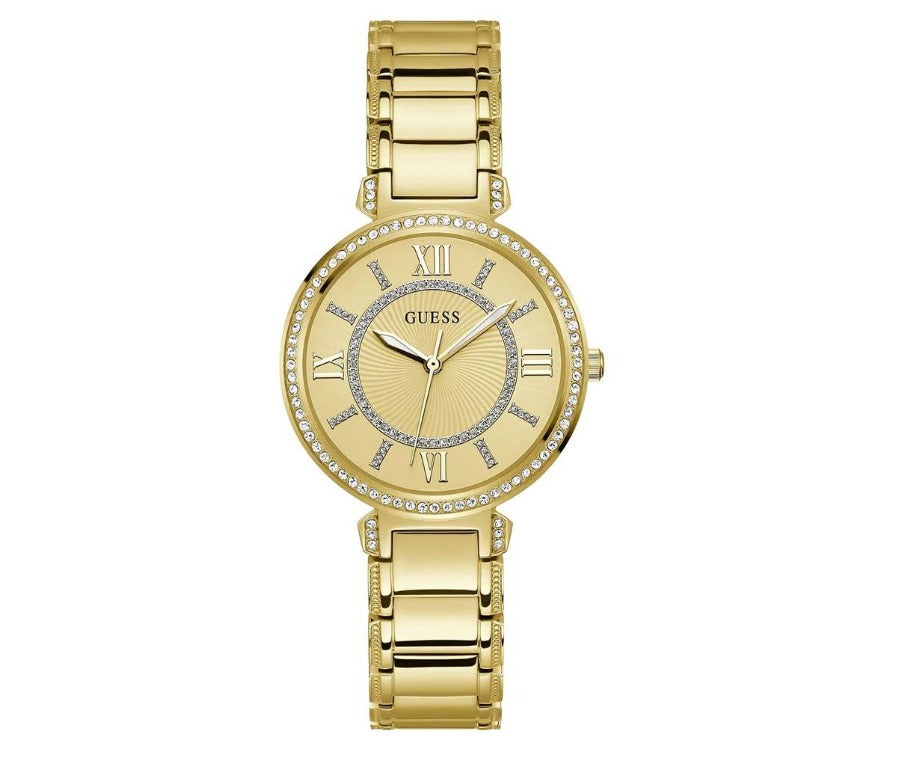 Guess Montage Gold Damenuhr - GW0588L1