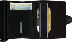 Secrid Twinwallet Crisple Black mit Gravur - TC-Black