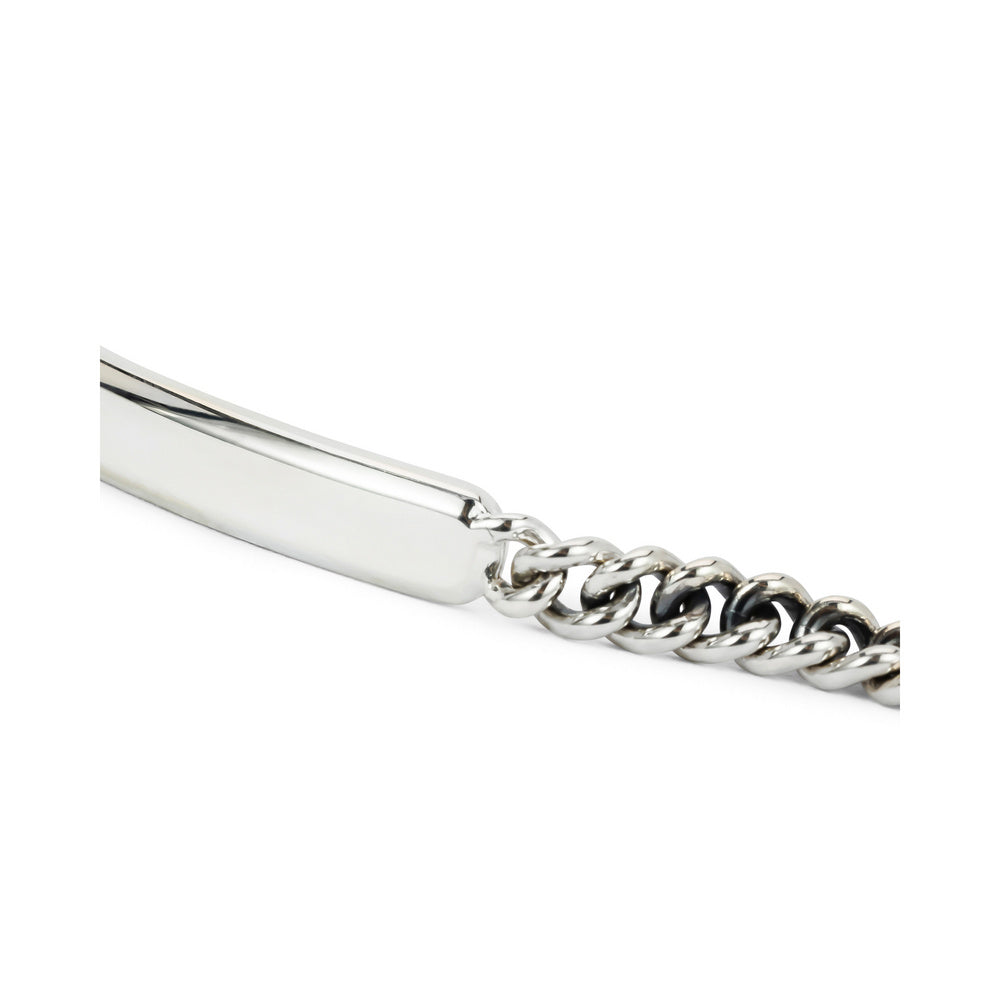 Buddha to Buddha Herrenarmband Essential Bar Silber