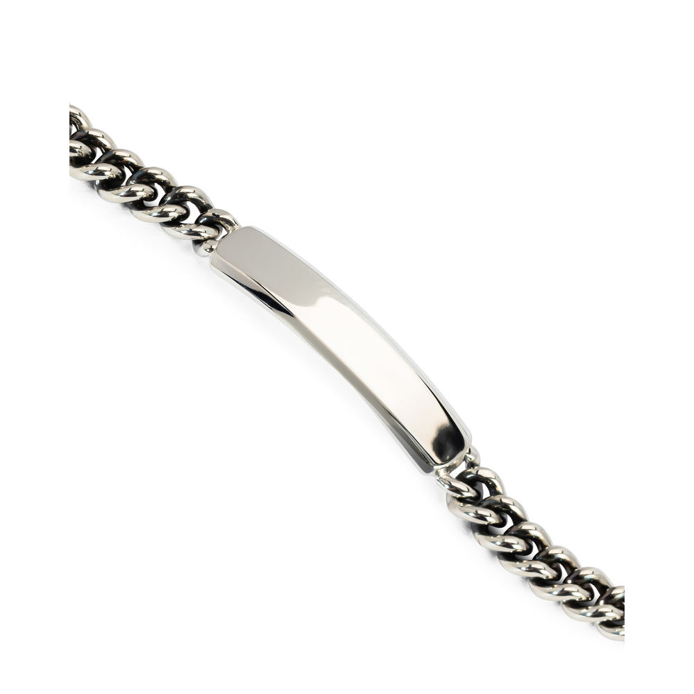 Buddha to Buddha Herrenarmband Essential Bar Silber
