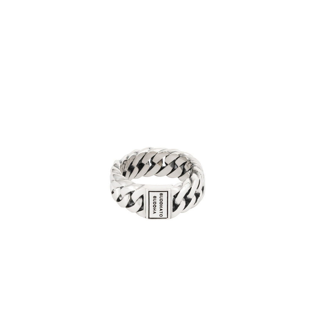 Buddha to Buddha Herren Ring Chain Small Silber