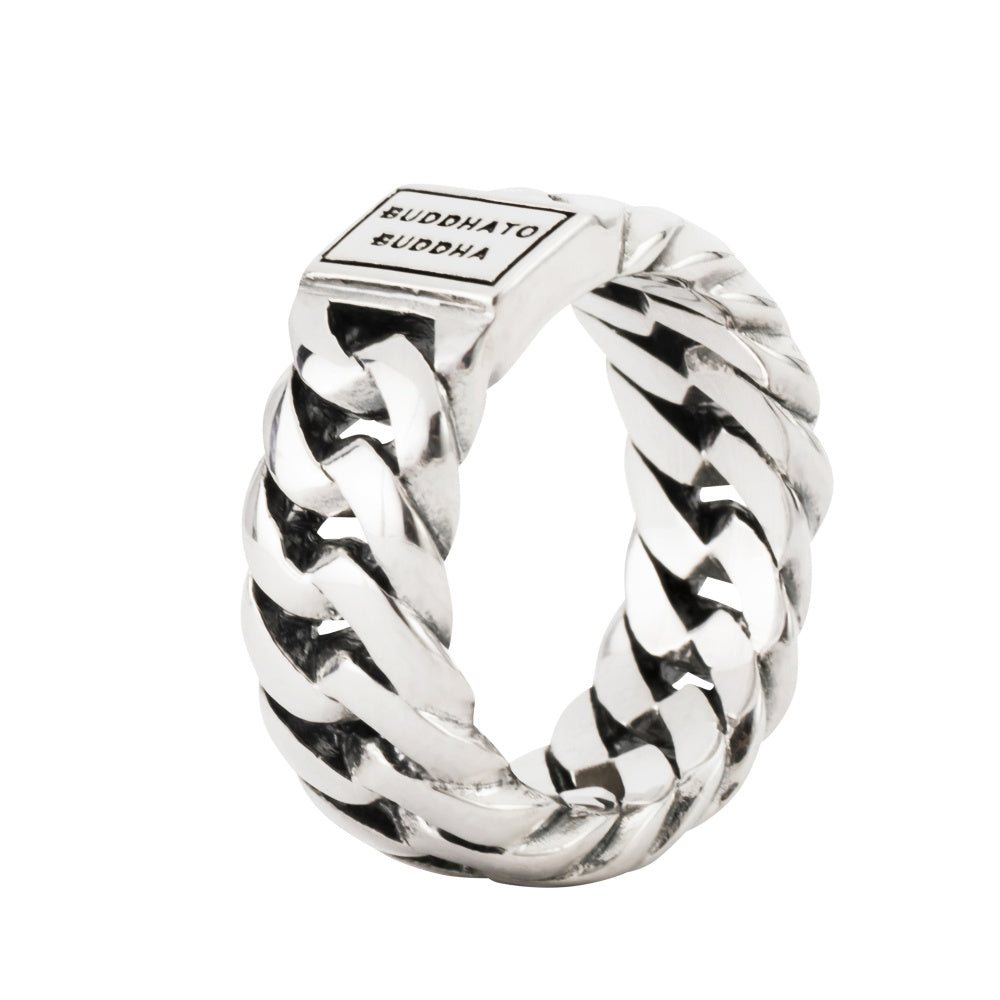 Buddha to Buddha Herren Ring Chain Small Silber