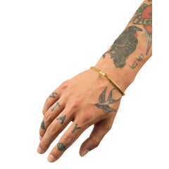 Buddha to Buddha Herrenarmband George Mini Gold