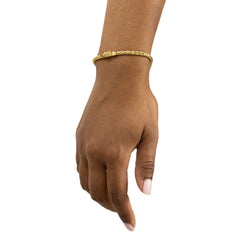 Buddha to Buddha Armband Katja Mini Gold Vermeil 21cm