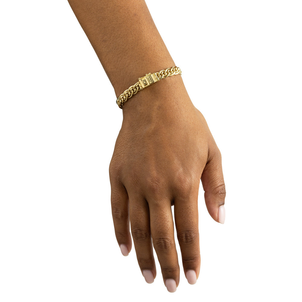 Buddha to Buddha Armband Nathalie Mini Gold Vermeil