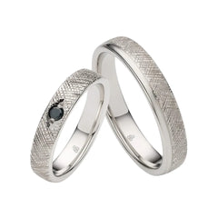 Rauschmayer Trauringe First Individuell Love mit Brillant - 04025 - 3D