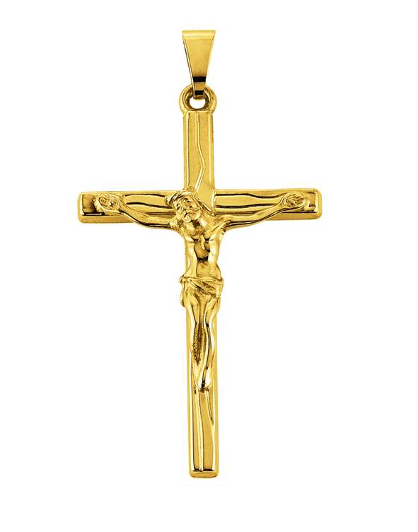 Anhänger 750/18 K Gelbgold Kreuz - 1158.03533/0001
