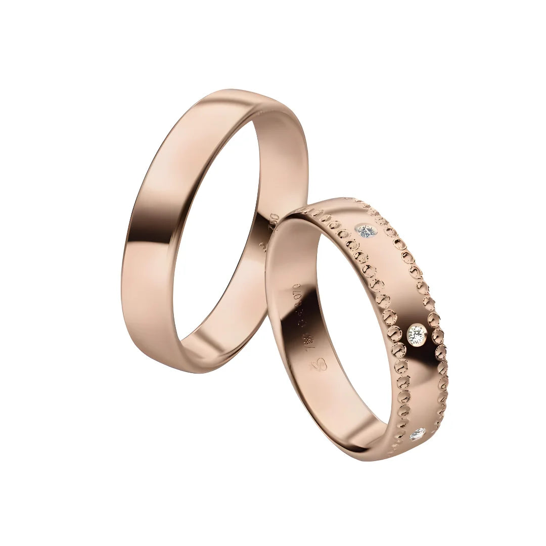 Rauschmayer First Individuell Love - Trauringe mit 7 Diamanten - 04027