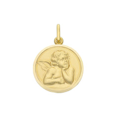 18 Karat - 750 Goldhänger Schutzengel Anhänger - 152664M19