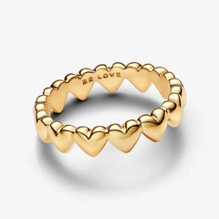 Pandora Ring Reihe von Herzen - 163427C00