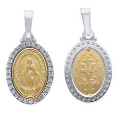18 Karat - 750 Goldhänger Religiöser Anhänger Bicolor - 165790