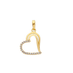18 Karat Gold - 750 Herz Anhänger