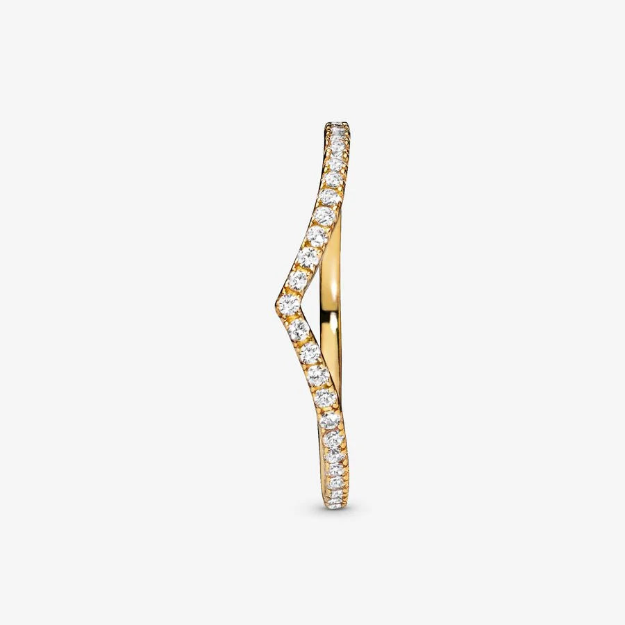 Pandora Damenring - Funkelnder Wishbone Ring - 168758C01