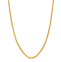 18 Karat (750) Gelbgold Damenkette – 50 cm - 249970
