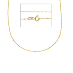 Damen Halskette aus 18 Karat Gelbgold, ca. 2.3 Gramm - MAA035GG