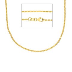 Damen Halskette 18 Karat Gold in Gelbgold - MFA060GG