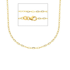 Damen Halskette 18 Karat Gold in Gelbgold - MFE050GG