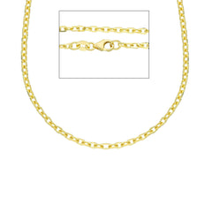 Halskette 18 Karat Gold für Damen & Herren - MFL065GG
