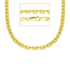 Herren Halskette 18 Karat Gold in Gelbgold - MFM140GG
