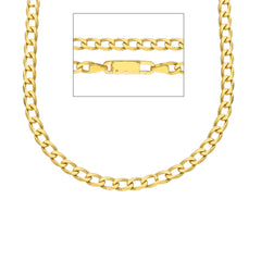 Goldhalskette Herren 18 Karat – ca. 13,8 Gramm Gelbgold - MGF100GG