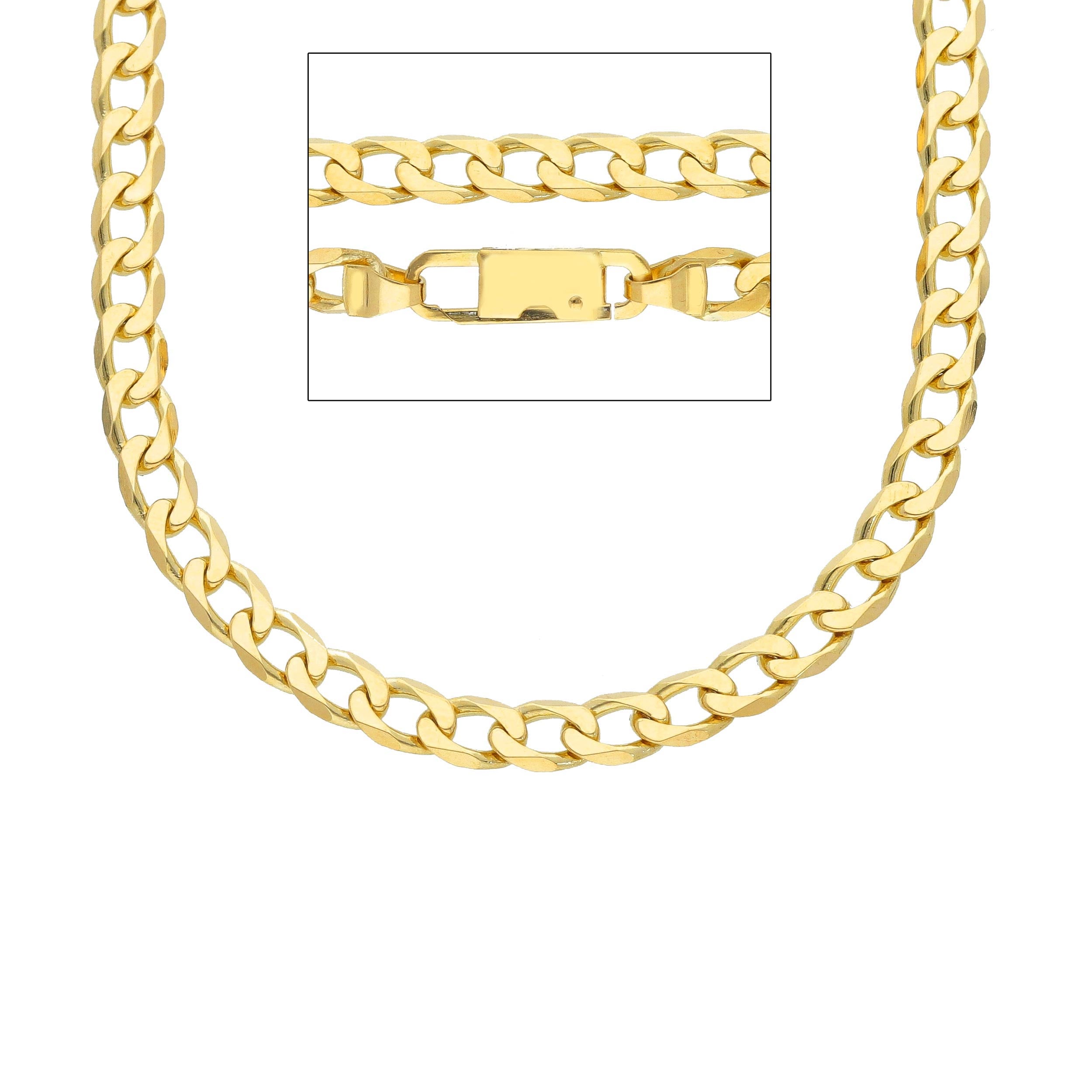 Herren Goldkette aus 18 Karat – ca. 27 Gramm Gelbgold - MGF140GG