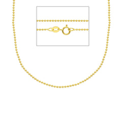 Damen Halskette in 18 Karat Gelbgold, ca. 3.00 Gr. - MPP120GG