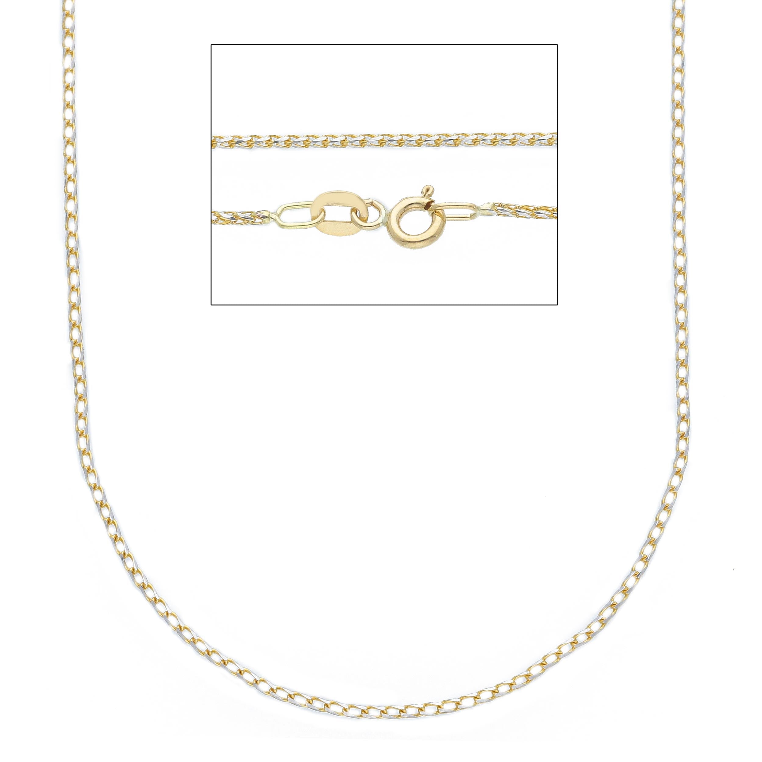 Damen Halskette in 18 Karat Weissgold, ca. 3.00 Gr.  - MSS035GB
