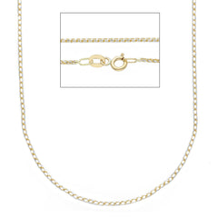 Damen Halskette in 18 Karat Weissgold, ca. 3.00 Gr.  - MSS035GB