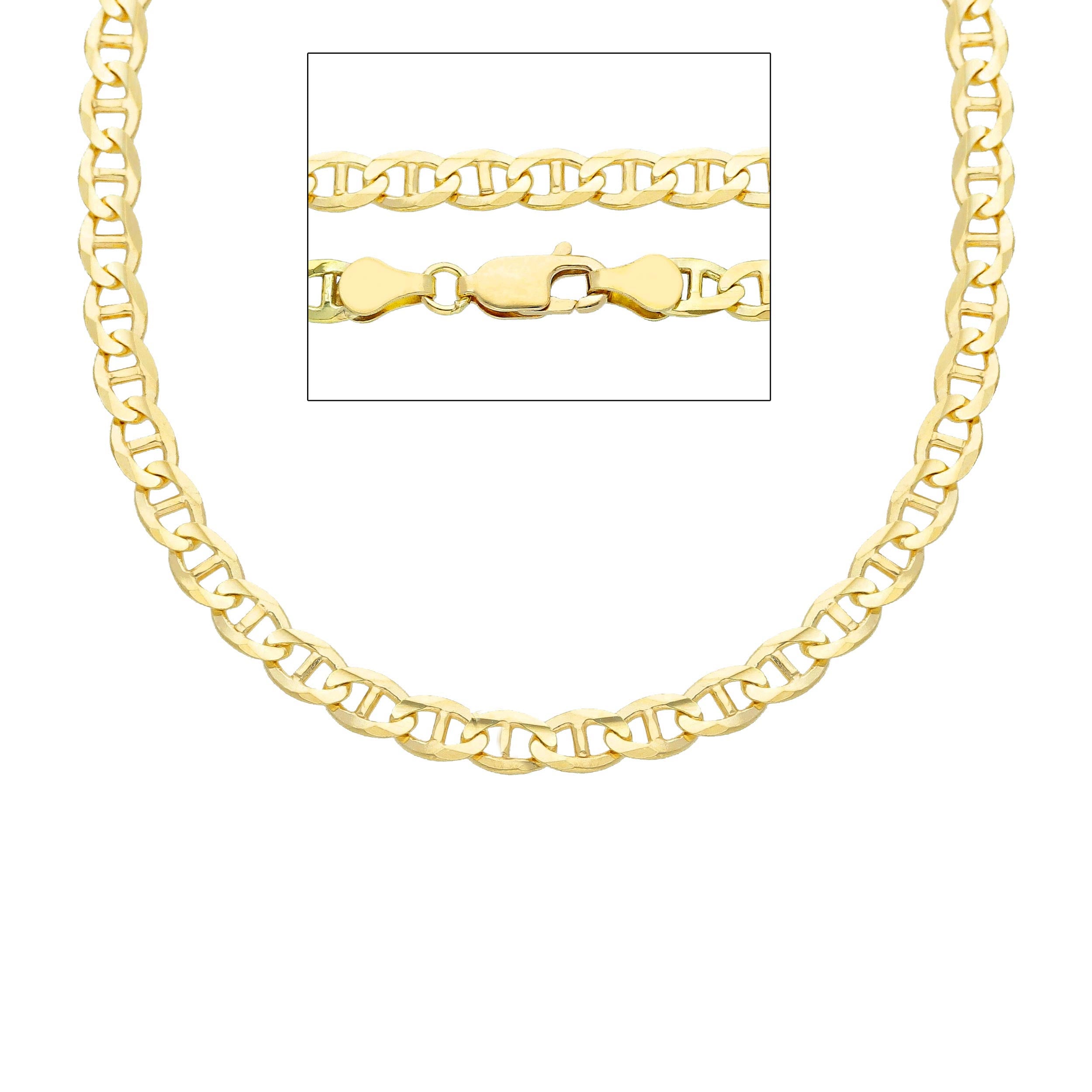 Halskette in 18 Karat Gelbgold, ca. 4.40 Gramm - MTC080GG
