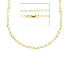 Halskette aus 18 Karat Gelbgold für Damen und Herren - MTD050GB