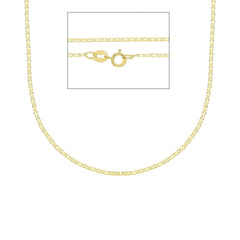 Halskette 18 Karat Gelbgold für Herren & Damen - MUS030GG