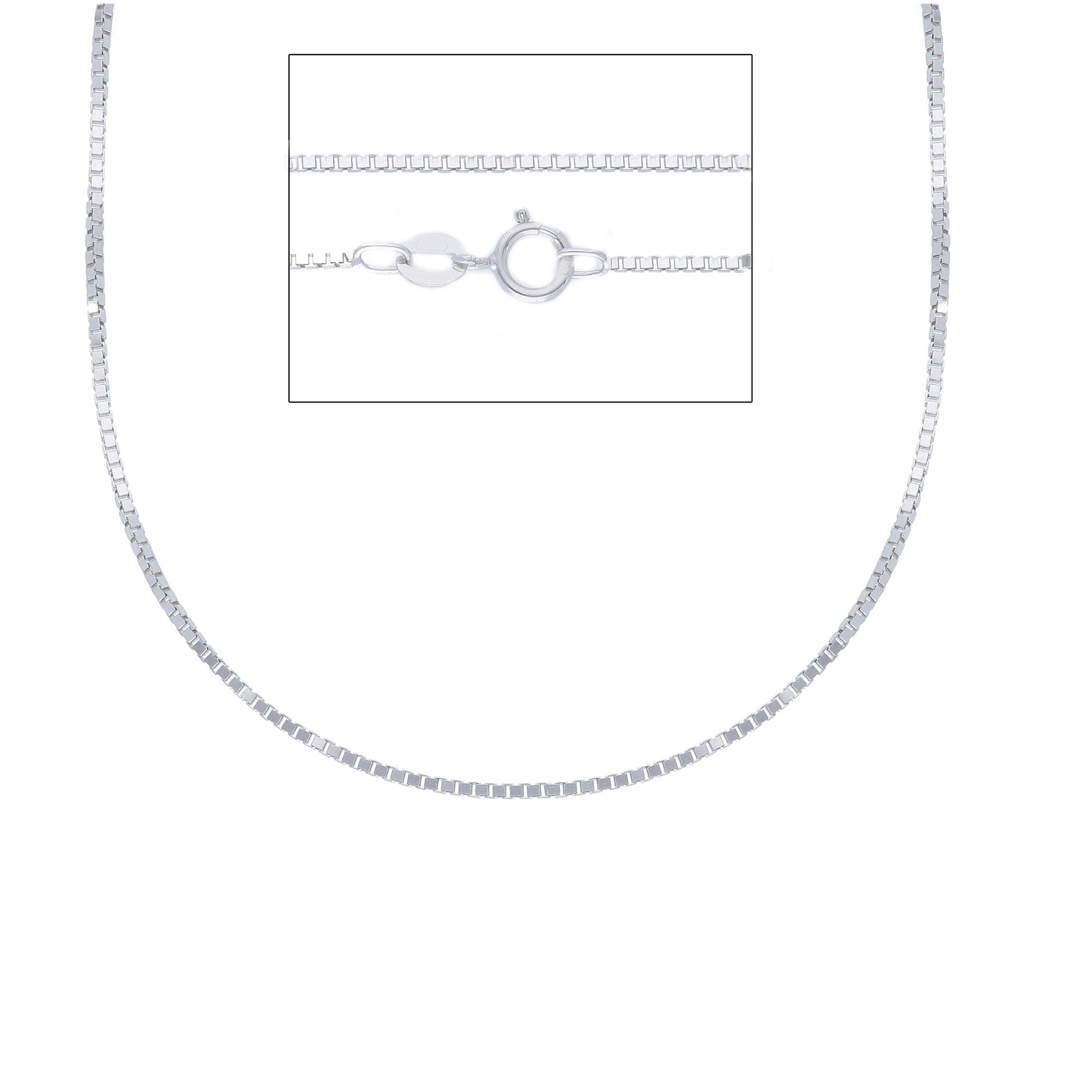 Halskette in 18 Karat  Weissgold, ca. 3.00 Gramm - MVB068BB