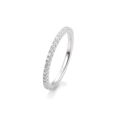 Bague d'éternité Breuning en or 18 carats avec diamants - 41/05542
